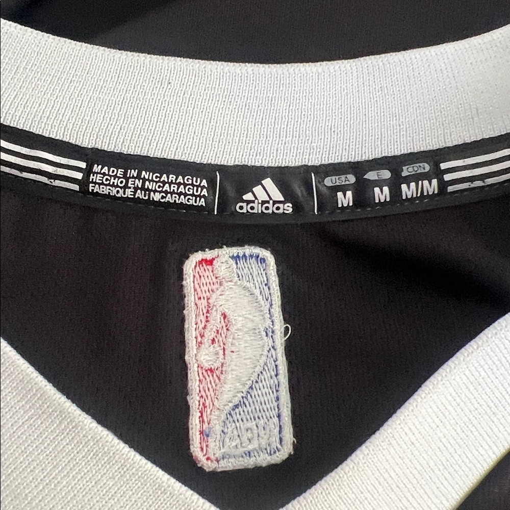 ⭐️NBA - ADIDAS - ⭐️BEN MCLEMORE KING WHITE & BLACK JERSEY “ 23 / 2014 - Picture 2 of 12